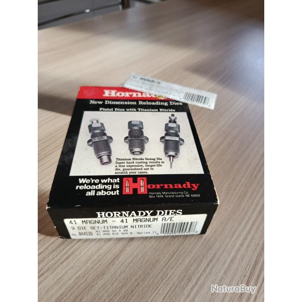 Jeu d'outils de rechargement  Hornady neuf 41 magnum