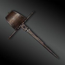 DAGUE dite &laquo; MAIN-GAUCHE &raquo; - Tol&egrave;de, Espagne - XIX&egrave;me si&egrave;cle