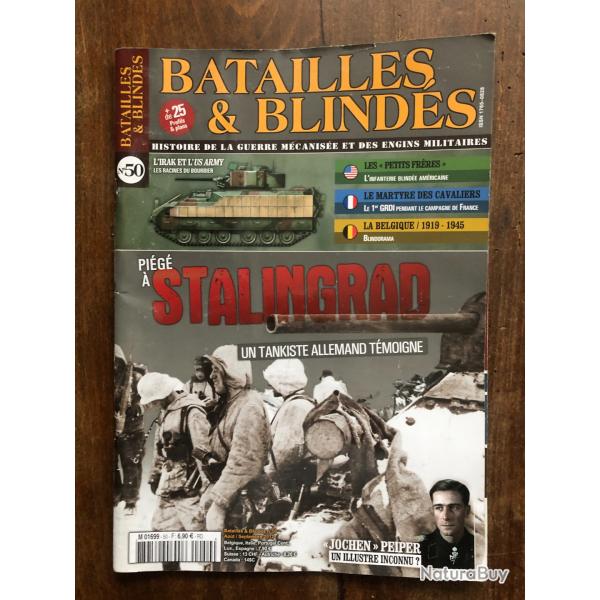 Batailles et blind�s, histoire de la guerre m�canis�e - n�50 2012