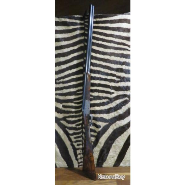 Fusil MANUFRANCE Id�al n�302 "As de pique" custom / hors s�rie cal.16/70 canons 70cm 3/4-Extra Full