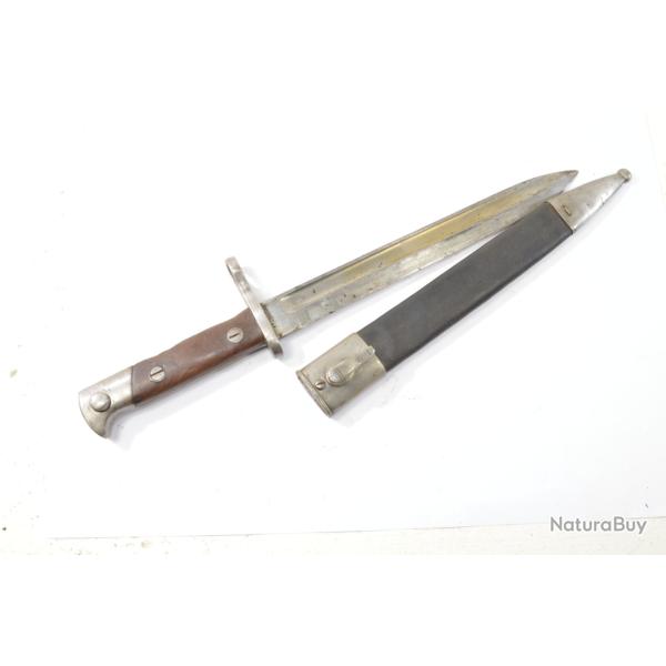 Baionnette Espagnole Espagne mod�le 1893 Simson Suhl. Pour Mauser 1893 calibre 7mm