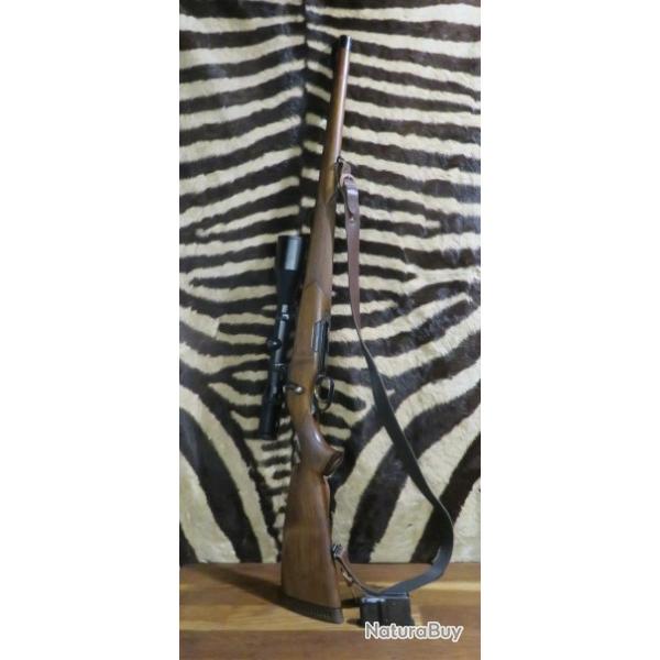 Carabine STEYR MANNLICHER Luxus Stutzen cal.243win canon 51 cm - lunette Schmidt & Bender 2.5-10x56