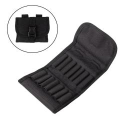 Cartouchi&egrave;re ceinture - Noir - 14 Munitions ray&eacute;es - Livraison gratuite