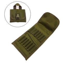 Cartouchi&egrave;re ceinture - Kaki - 14 Munitions ray&eacute;es - Livraison gratuite