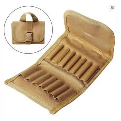 Cartouchi&egrave;re ceinture - Beige/TAN - 14 Munitions ray&eacute;es - Livraison gratuite