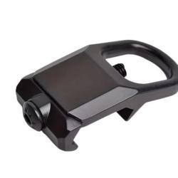 Adaptateur rail picatinny 20 mm - GBB boucle QD - Noir - Livraison gratuite