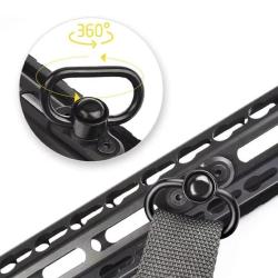 Montage M-LOK pour Attache sangle QD - Livraison gratuite
