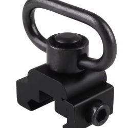Attache sangle QD avec montage sur rail Picatinny - Livraison gratuite