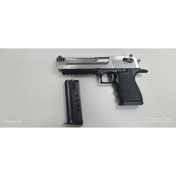 NEUF!!! DESERT EAGLE STAINLESS CALIBRE 50AE  6"