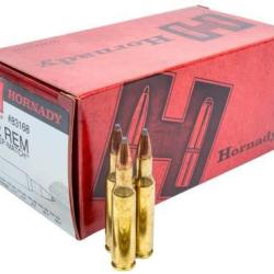 Cartouches HORNADY Calibre 222REM SP MATCH - 50grs - Boite de 50 unit&eacute;s