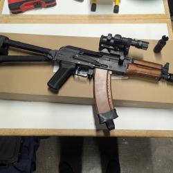 R&eacute;plique Airsoft AKS74U Full Metal - MOSFET KESTREL V3 - Tr&egrave;s bon &eacute;tat