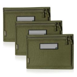 Housse SAVIOR pour arme de poing OD GREEN - Lot de 3