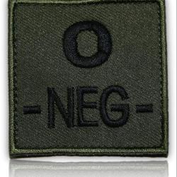 PATCH GROUPE SANGUIN O- VERT
