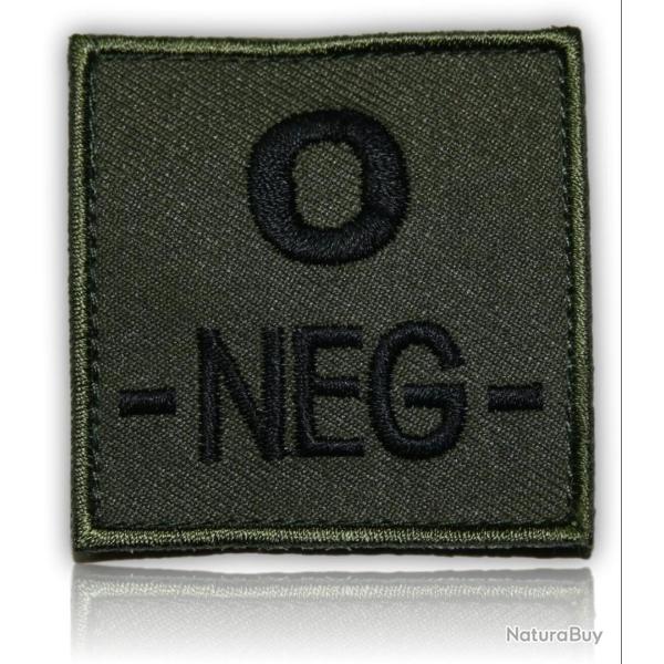 PATCH GROUPE SANGUIN O- VERT