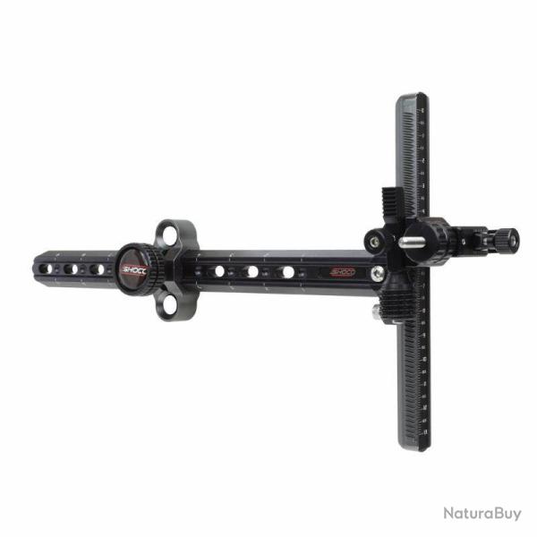 SHOCQ - Viseur ALIGN Alu GRIS GAUCHER (LH) 9"