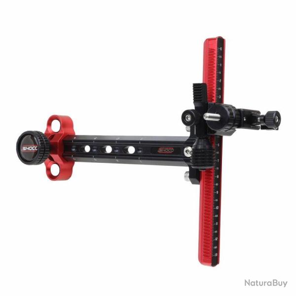 SHOCQ - Viseur ALIGN Alu ROUGE DROITIER (RH) 6"