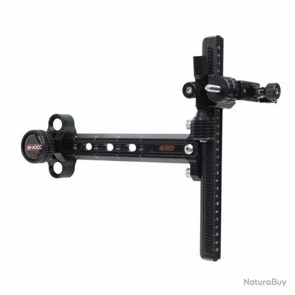 SHOCQ - Viseur ALIGN Alu NOIR DROITIER (RH) 6"