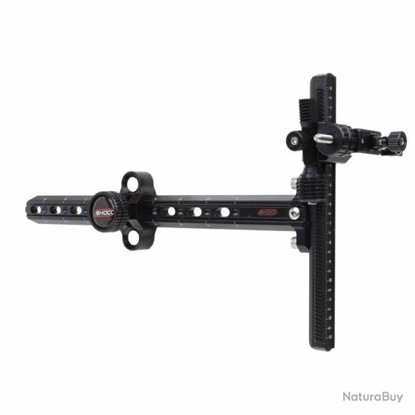 SHOCQ - Viseur ALIGN Alu NOIR DROITIER (RH) 9"