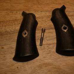 Paire de plaquettes de revolver &agrave; broche en 7mm