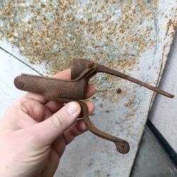 Bascule de fusil de collection