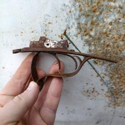 Pontet de fusil ancien