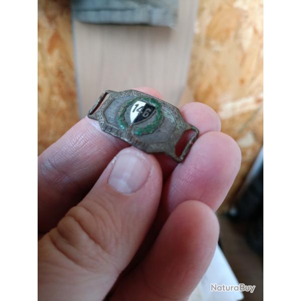 Gourmette 146 r�giment d'infanterie forteresse