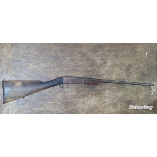 Fusil mono coup hammerless calibre 20