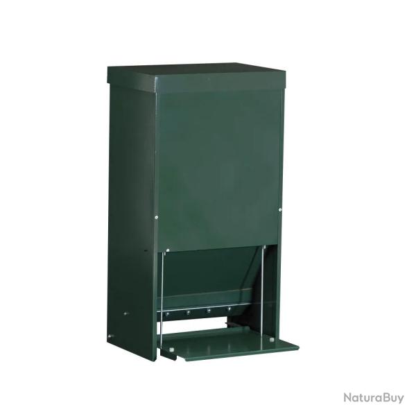 Mangeoire anti-nuisible 12 kg thermolaqu�e vert