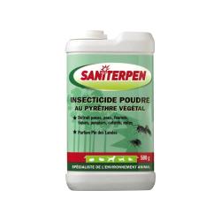 Insecticide poudre pyr&egrave;thre v&eacute;g&eacute;tal 250g Saniterpen