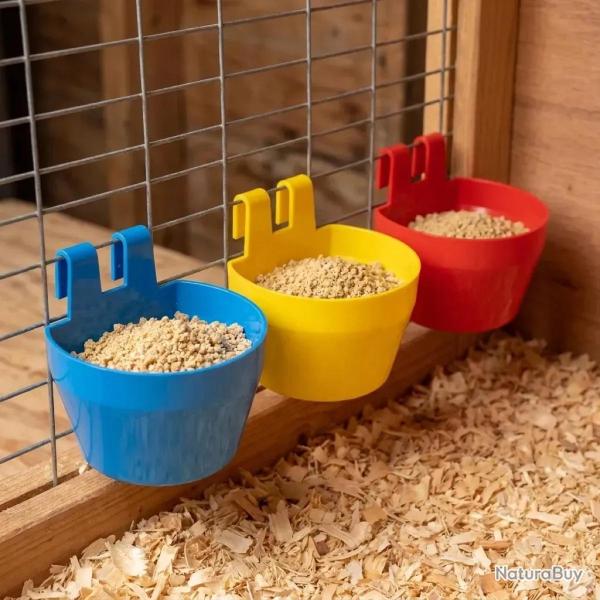 Mangeoire de cage plastique cup 190 ml
