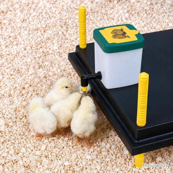 Abreuvoir � pipette poussins et cailles 1 L accroche cage