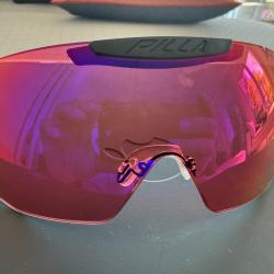 Coffret Pilla carbone avec deux masques neufs pour monture X6 OUTLAW