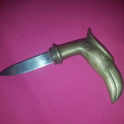 Ancien Couteau de Canne &agrave; Syst&egrave;me
