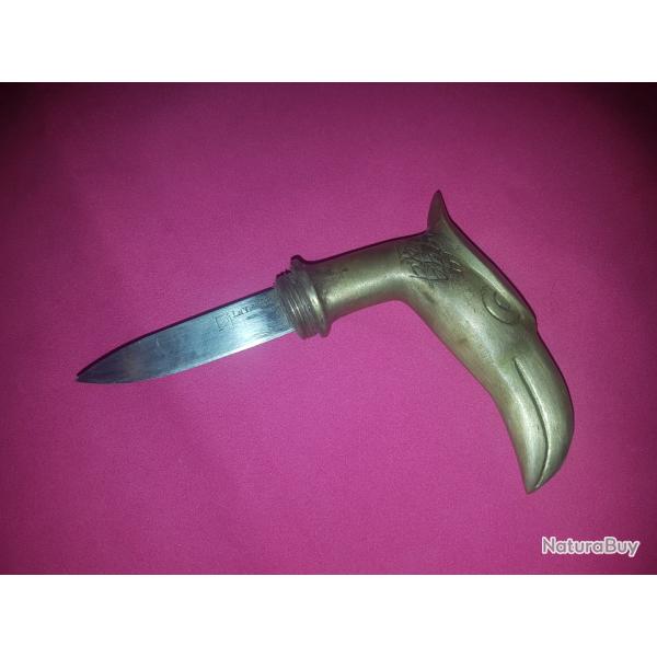 Ancien Couteau de Canne � Syst�me