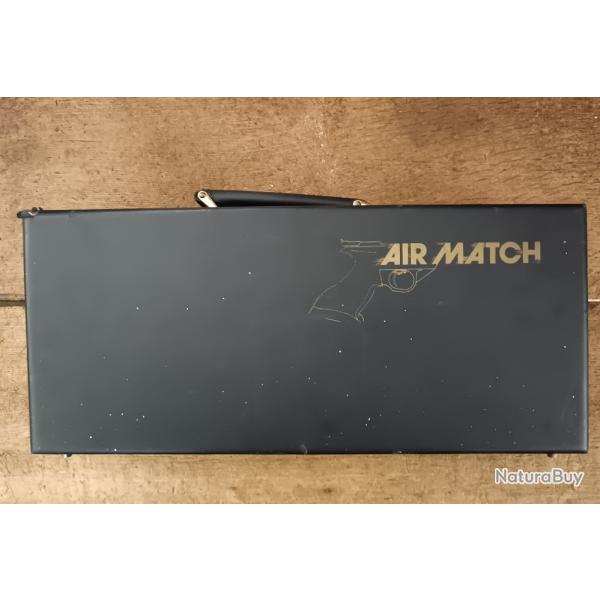 mallette POUR PISTOLET AIR MATCH 600 4.5MM