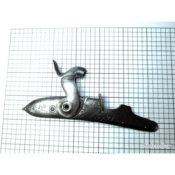 Platine � percussion sign�e  18�- N�88-2026