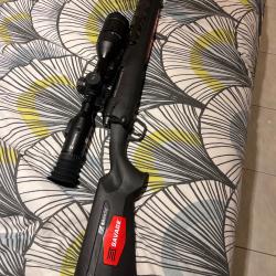 Savage 222 silence et lunette de nuit HIK MICRO