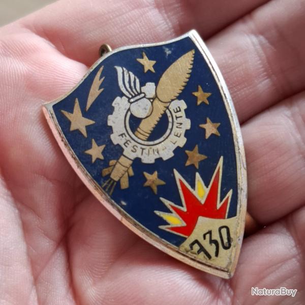 INSIGNE 730 COMPAGNIE DE MUNITIONS ( DRAGO - G 1864 )