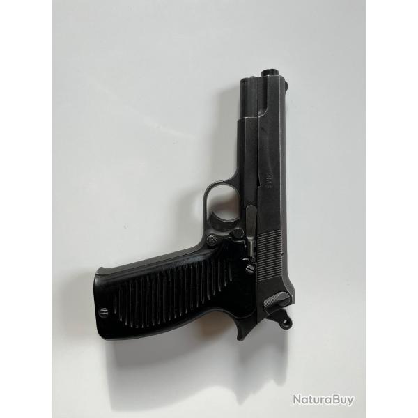 Pistolet fran�ais PA mac 50 fabrication MAS s�rie FG 9mm