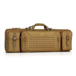 HOUSSE SAVIOR URBAN WARFARE DOUBLE RIFLE 36" TAN