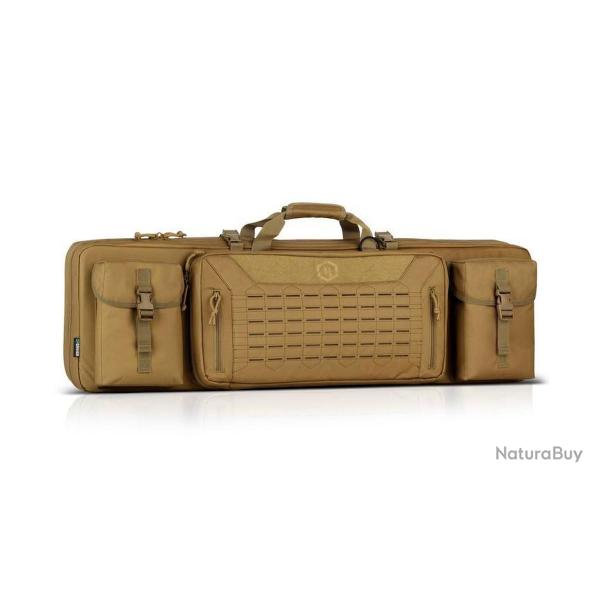 HOUSSE SAVIOR URBAN WARFARE DOUBLE RIFLE 42" TAN