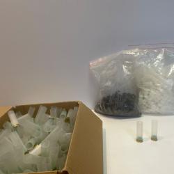 lot de douilles et de bourres pour rechargement calibre 16