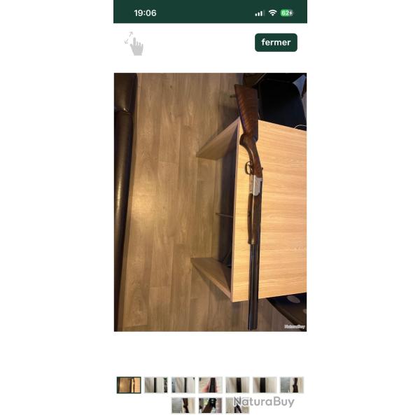 Fusil, calibre 12/76 superpos�, fair premier