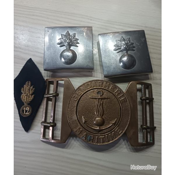 BOUCLES DE CEINTURON GENDARMERIE