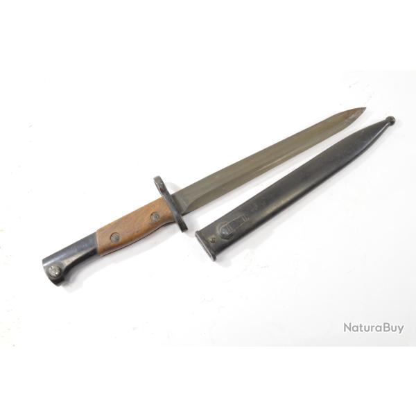 Baionnette Belge mod�le 1949. Belgique. Pour fusil FN49 ABL et SAFN 30 Semi-auto Calibre 30.06