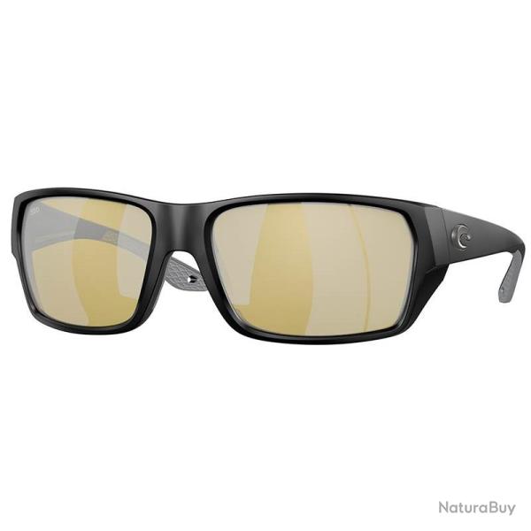 Lunette Polarisante Costa blackfin 11 Matte Black sunrise silver 580P