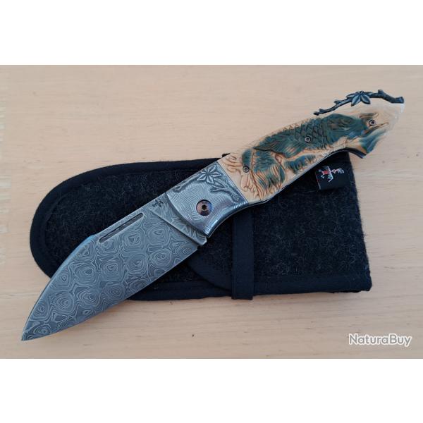 Couteau artisanal d'exception par Alex DUBOIS