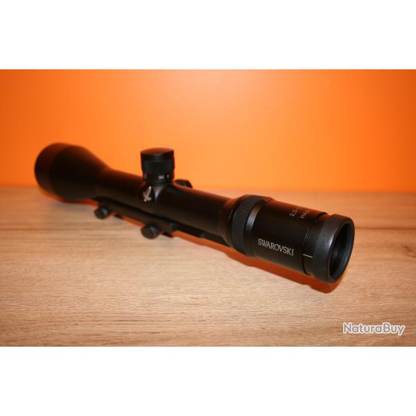 Lunette SWAROVSKI HABICHT 2,5-10X56 sur montage BLASER