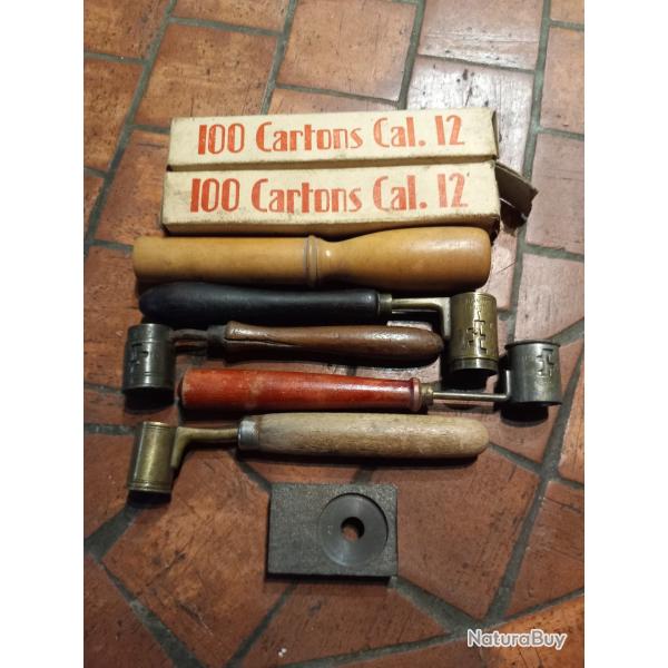 Lot de rechargement calibre 12.