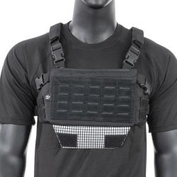 Chest Rig Airsoft Speedsoft Delta Tactics - Gilet Tactique L&eacute;ger CQB Noir